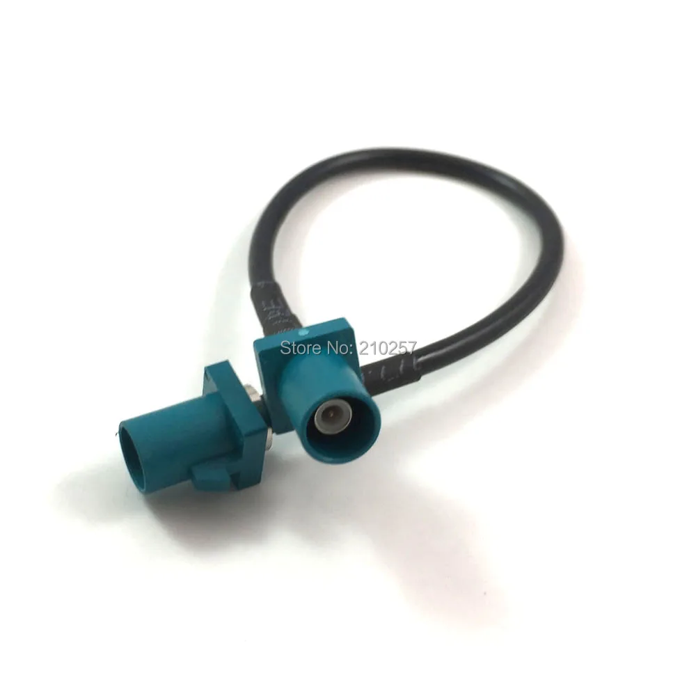 

1pcs Vehicle High-speed Transmission Fakra Cable Fakra Z Male to Male Connector 15cm For Gps Antenna