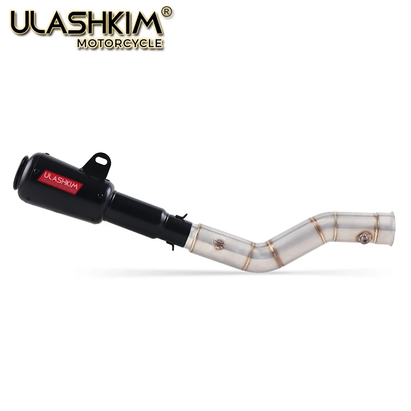 

Motorcycle Exhaust Muffler Escape Full System Middle Link Pipe Slip On For yamaha YZF1000 YZF R1 2009 2010 2011 2012 2013 2014