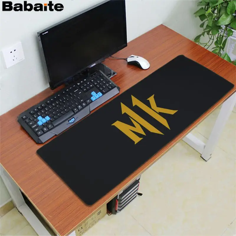 Babaite новый дизайн Mortal Kombat 11 блокирующая кромка коврик для мыши игровой резиновый