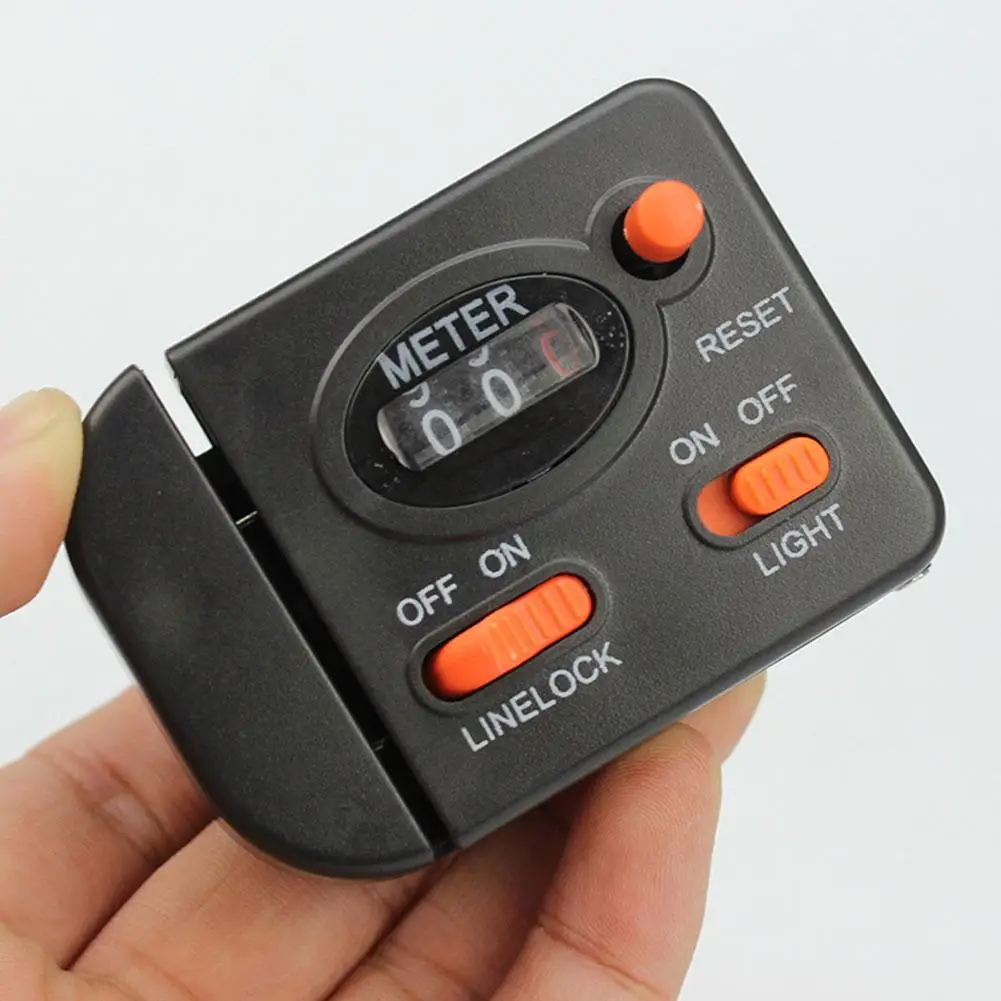 

Fishing Line Length Counter Fishing Line Counter Full-featured Equipped With Light Professional Fishing Tackle Tool Easy To Use