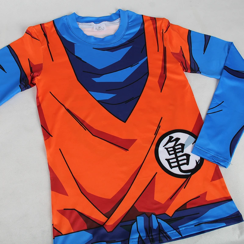 Футболка с 3D принтом Goku мужская и женская Повседневная футболка драконом мяч Z Super