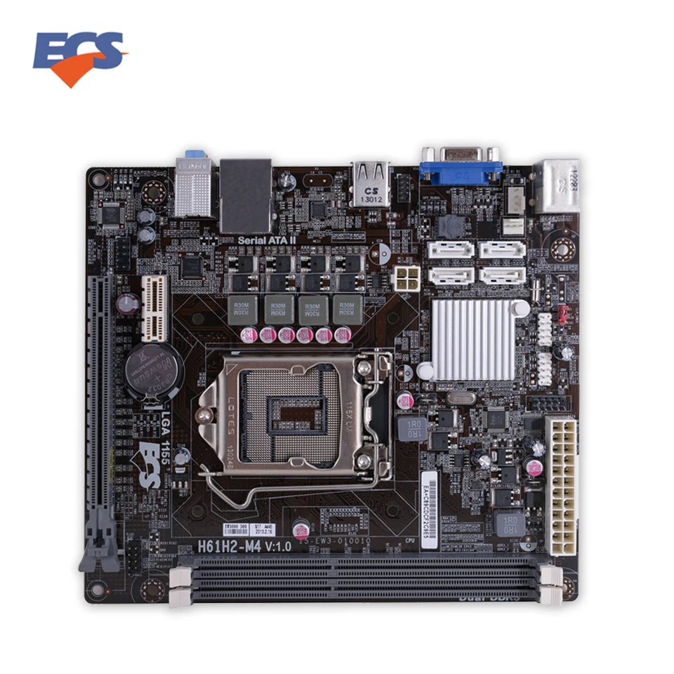 

For ECS H61H2-M4 Desktop Motherboard H61 LGA 1155 i3 i5 i7 DDR3 16G SATA2 USB2.0 ATX