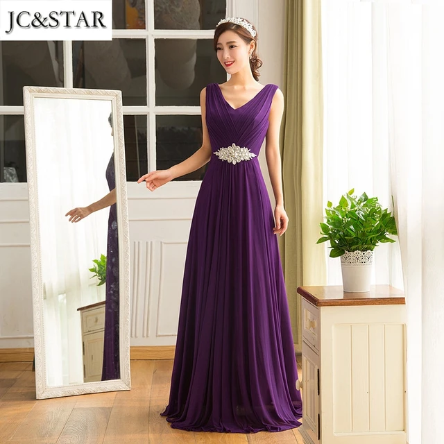 Long Purple Dresses Under 50