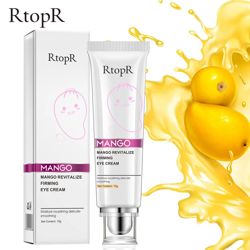 

Anti-Aging Anti Winkles Eye Cream Skin Care Anti-Puffiness Dark Circle Mango Moisturizing Eyes Creams Firming Facial Eye TSLM1
