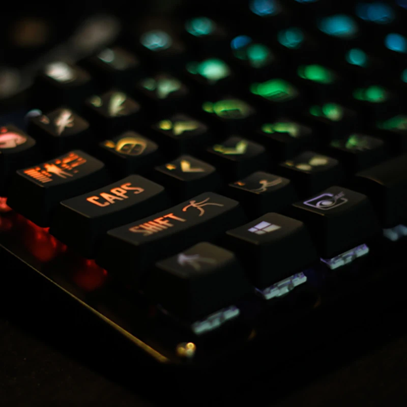 WIDENMAN/AJAZZ PUBG тема пользовательская механическая клавиатура keycap индивидуальная