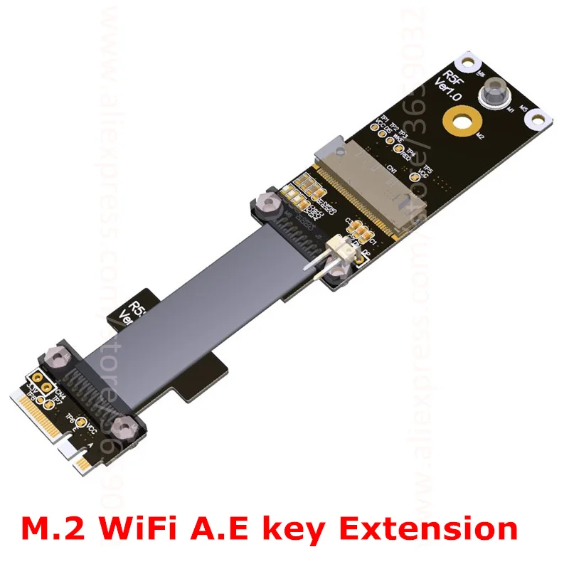 M.2 Wi Fi интерфейс Bluetooth A.E ключ NGFF беспроводная сетевая карта Удлинительный Шнур
