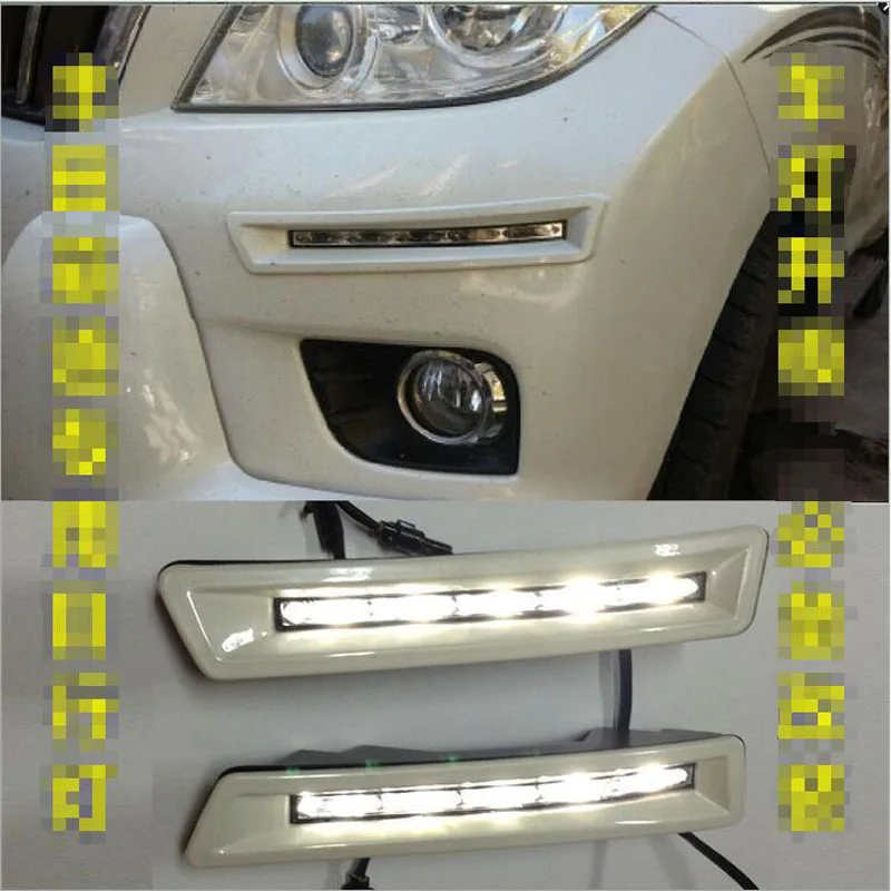 Hireno Super bright LED Daytime Running Light for Toyota LAND CRUISER