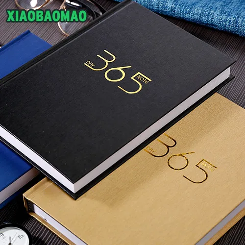 

thick! high quality! 365 Day Plan Monthly Weekly Diary Notebook paper 184 sheets sheets planner Creative