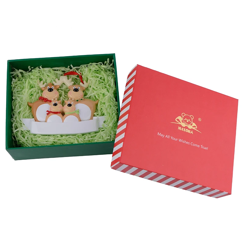 

Maxora Logo Patterns and Text Bronzing Gift Box May All Your Wishes Come True