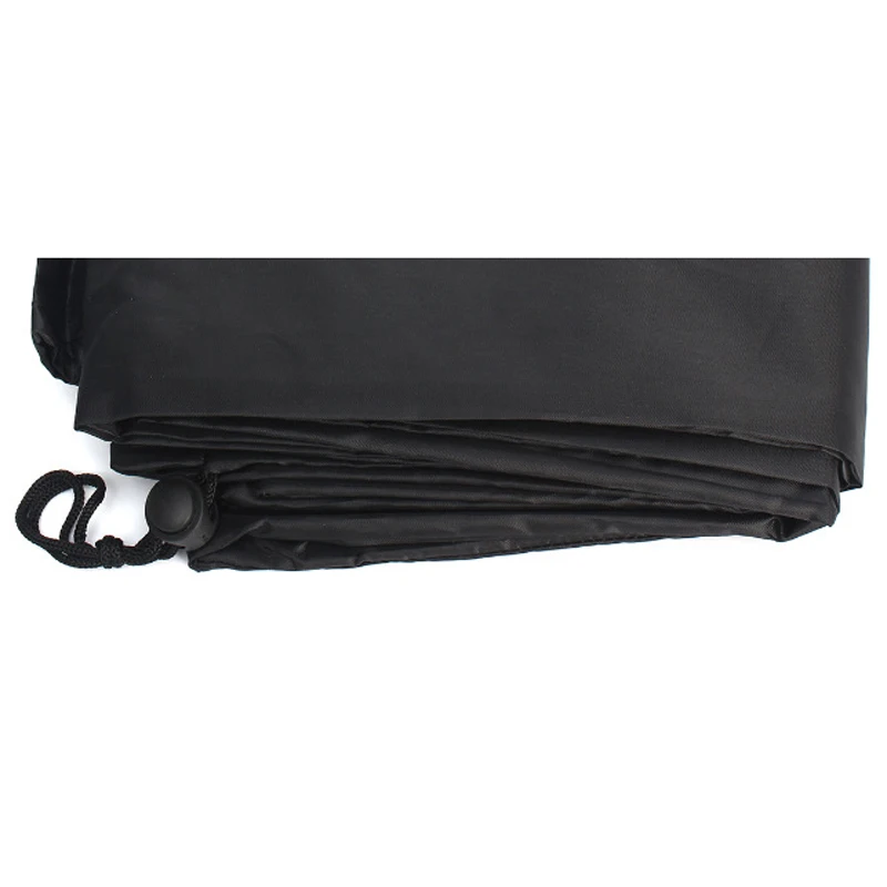 Black Waterproof Fire Pit Canvas Square BBQ Cooking Cover Protector Garden Yard Canopy Shelter Dust Cover 86*86*36cm