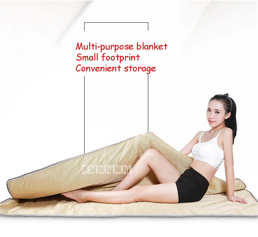 T002 домашнее инфракрасное гипертермическое массажное паровое одеяло для сауны, паровое одеяло для красоты, очищающее кожу 220 В 510 Вт