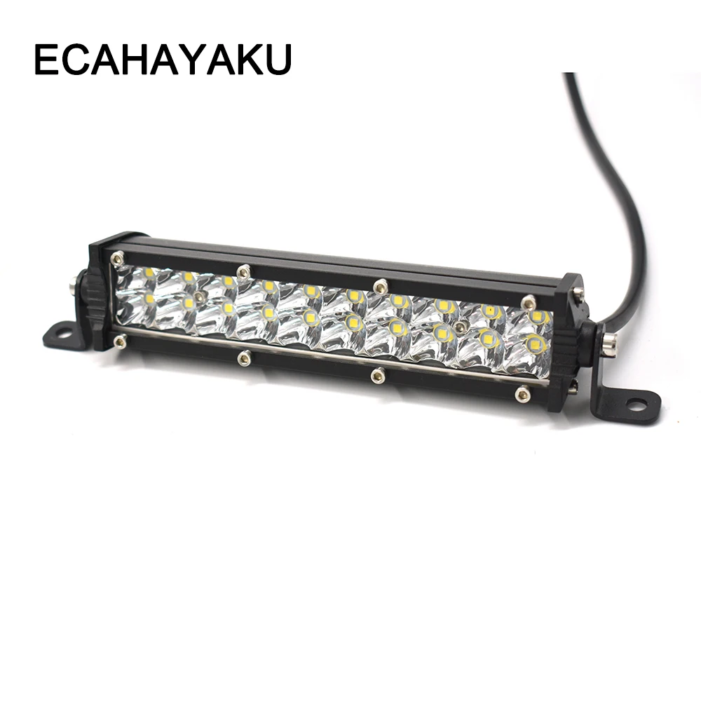 Светодиодный прожектор ECAHAYAKU 7 дюймов 60 Вт 12 В 24 для внедорожников 4WD ATV UTV УАЗ лодок