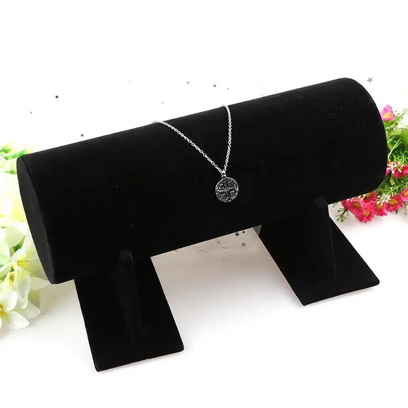 

Detachable Bracelet Necklace Cylinder Display Stand Jewelry Showcase Rack