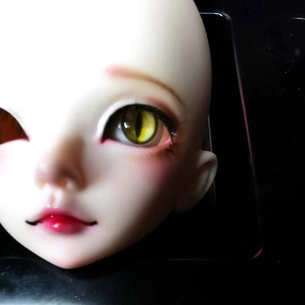 Bjd eyes желтая змея eyes cat eyes 1/4 1/3/6 1/8 BJD/SD Кукла SD MSD аксессуары 10 мм 12 мм 14 мм 20 мм печать пластиковая BJD кукла