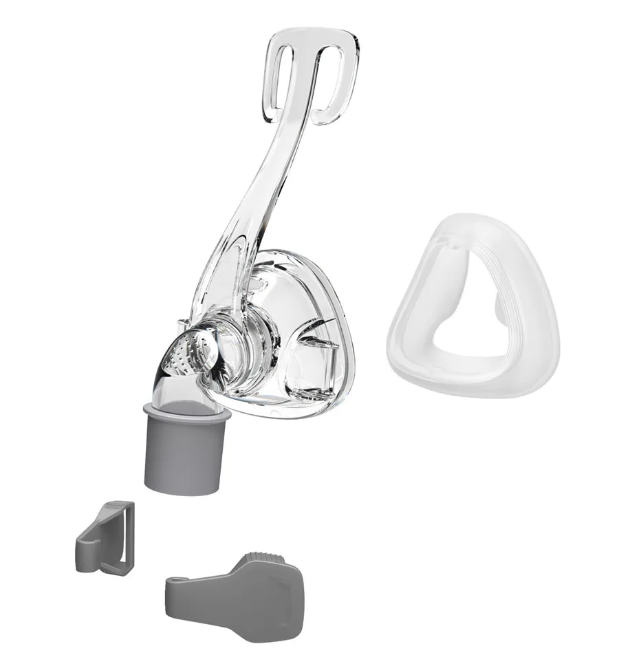 Baratos Mascarilla Nasal doctod NM4 para todos los tamaños cara con equipo de cabeza y almohadones de tamaño SML 3 CPAP y Auto CPAP APAP mascarilla para dormir ronquido Apnea