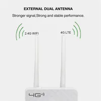 4G LTE CPE Router wi-fi łączy szerokopasmowych odblokować 4G 3G mobilny punkt aktywny WAN/LAN Port podwójny anteny zewnętrzne brama z gniazdo karty Sim 4