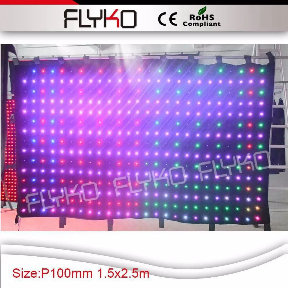 p10 led video curtain 31