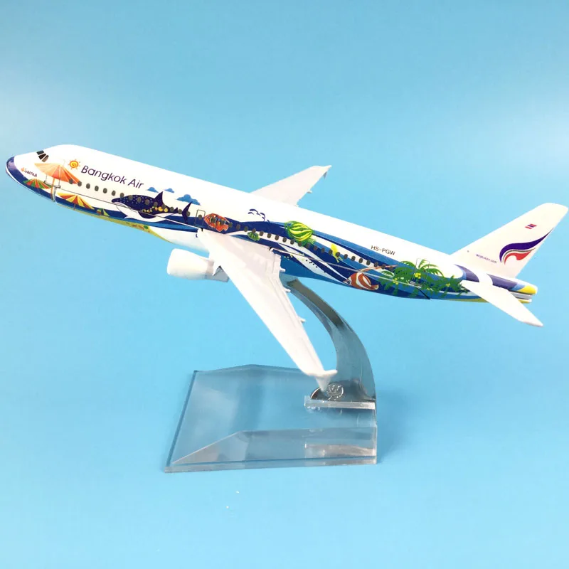 16 см сплав металла Таиланд тайские авиалинии Airbus 320 A320 Airways модель самолета Модель