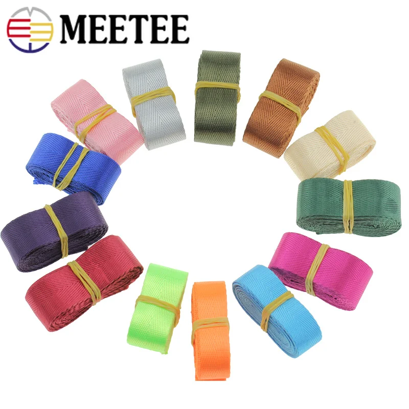 Нейлоновый рюкзак сделай сам Meetee 5 метров 25 мм толстый ремень для сиденья
