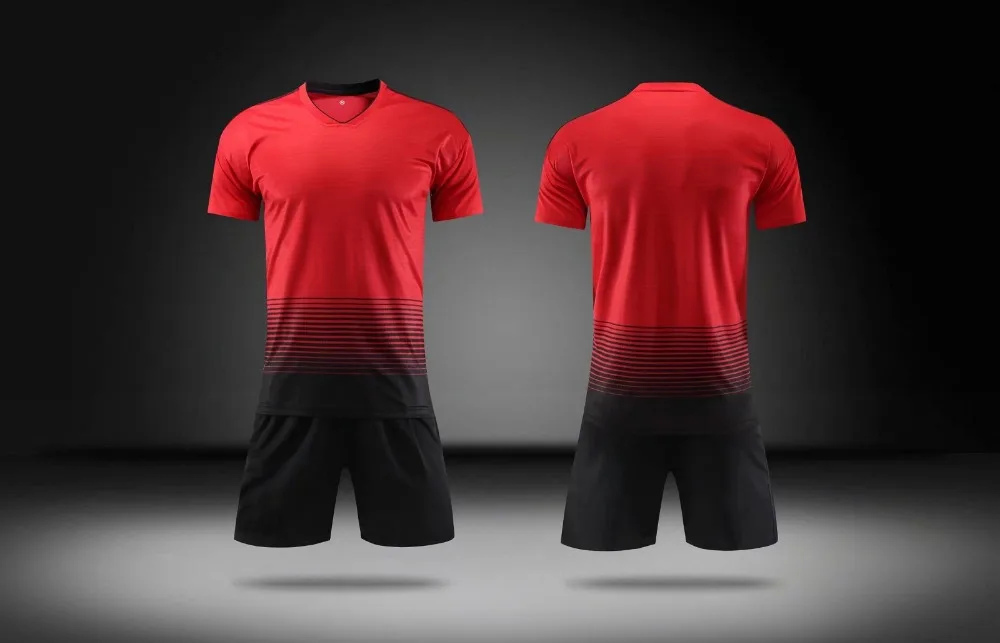 

Soccer Jerseys Survetement College Uniform Football Short Sleeve Shirt 2018 2019 maillot de foot kit