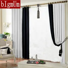 Blackout Curtains For Living Room Cloth Curtain 150*250cm Solid Color Curtain Window’s Treatment Designs DIY