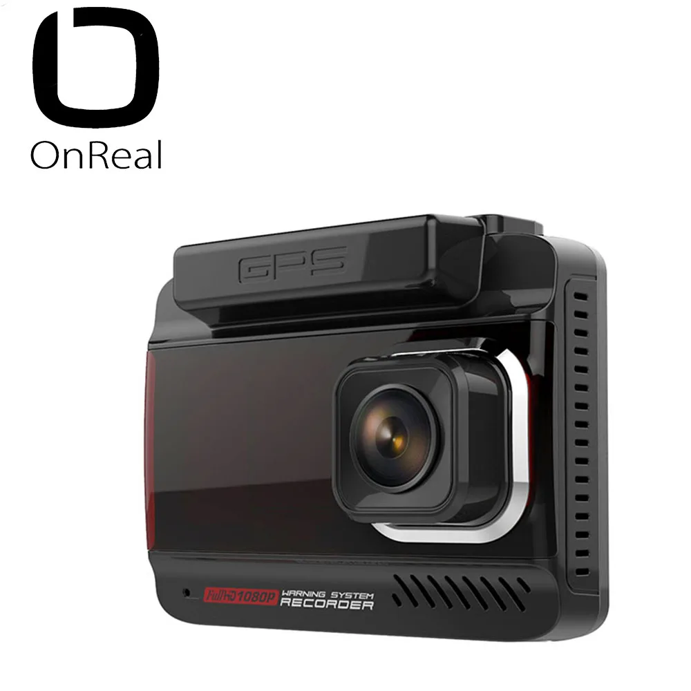OnReal Dash Cam 3 в 1 Автомобильный видеорегистратор &quotIPS Русская версия электронная