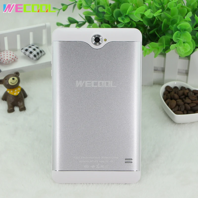 2017 WeCool 7 дюймов 3g и gps Планшетный ПК с ips экраном 1024X600 Разрешение Android OS 8 Гб MTK6582