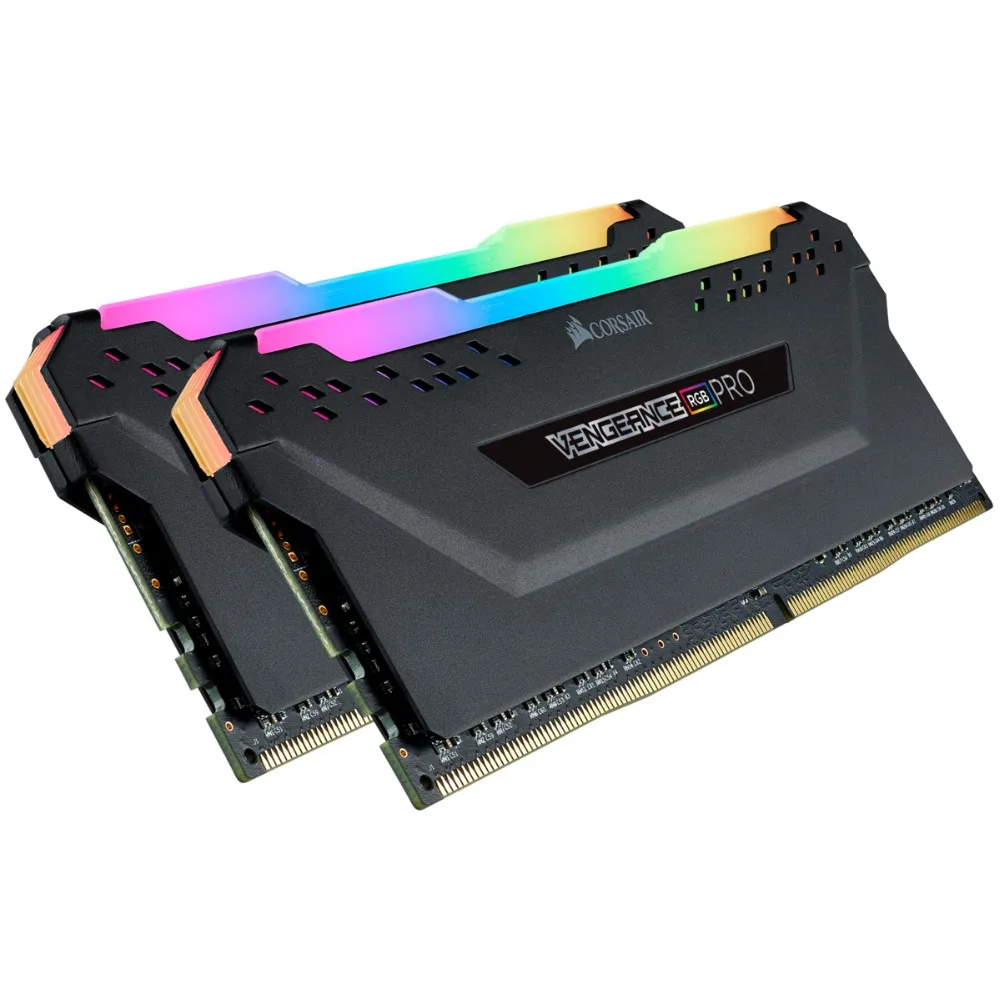 Оперативная память CORSAIR DDR4, 8 ГБ, 16 ГБ, 32 ГБ, 64 ГБ, DDR4, RGB PRO, память PC4, 3200 МГц, оперативная память для настольных ПК DIMM