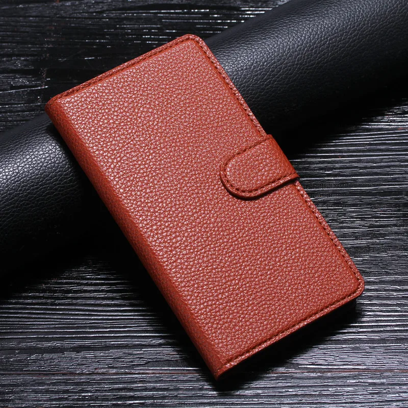 

For Nokia Lumia 535 630 640XL 650 720 730 820 930 X2 Litchi Pattern Leather Case Phone Case Card Slots Wallet Bag Phone Cover