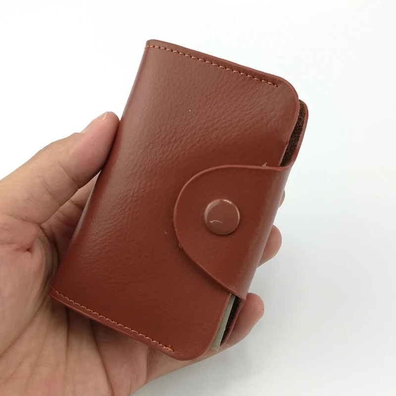 Cow Split Leather Card Holder for Men Credit Card Holder Fashion Card Bag Travel Wallet Case for Bank Card Women Cardholder (2)