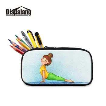 

Dispalang Pencil Case Cute Yoga School Supplies Creative Stationery Kids Gift Pencil Box Pencilcase Women Cosmetic Cases