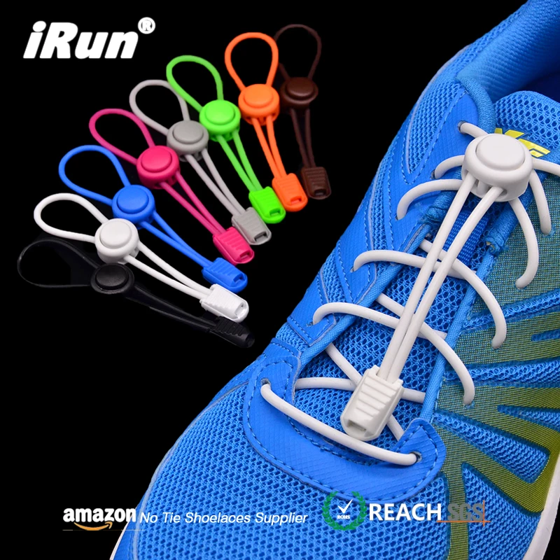 200pairs/lot Fasten System Adjustable Silicone No Tie Shoelaces Silica