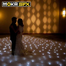 10*10 футов свадебное украшение светодиодный Звездный танцпол часть светодиодный мерцающий танцпол с полетом чехол