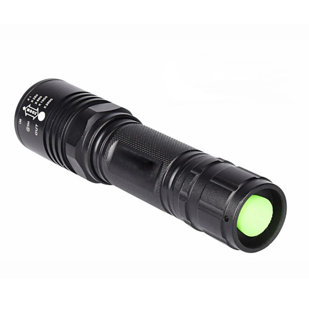 

Hot Waterproof Mini Penlight LED Flashlight Torch Pocket Light Lantern 18650 Battery Led Zaklamp LED Torch For Hunting
