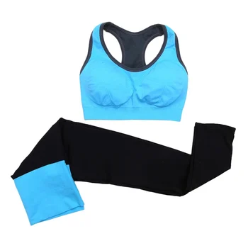 

2Pcs/set Fashion Women Casual Quick-drying Vest Seamless Fitness Workout Tracksuit Bras+Pants