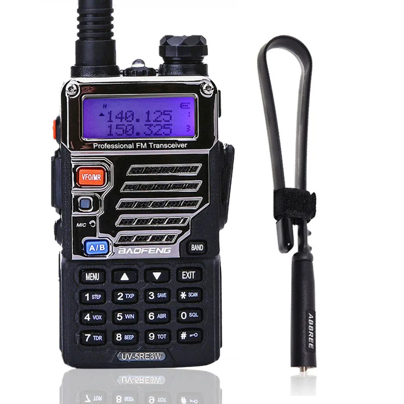 Baofeng UV-5RE портативная рация профессиональная CB радиостанция Baofeng UV5RE трансивер 8 Вт VHF UHF портативная охотничья ветчина 2 способ радио - Цвет: add 152A Antenna