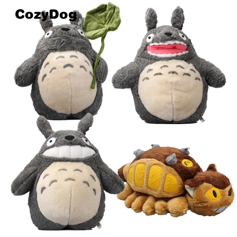 36 Cm Big Studio Ghibli My Neighbor Totoro Grin Leaf Red Mouth Totoro Cat Bus Plush Doll Toys For Children Gift Movies Tv Aliexpress 36 Cm Big Studio Ghibli My Neighbor Totoro Grin Leaf Red Mouth Totoro Cat Bus Plush Doll Toys For Children Gift Movies Tv Aliexpress
