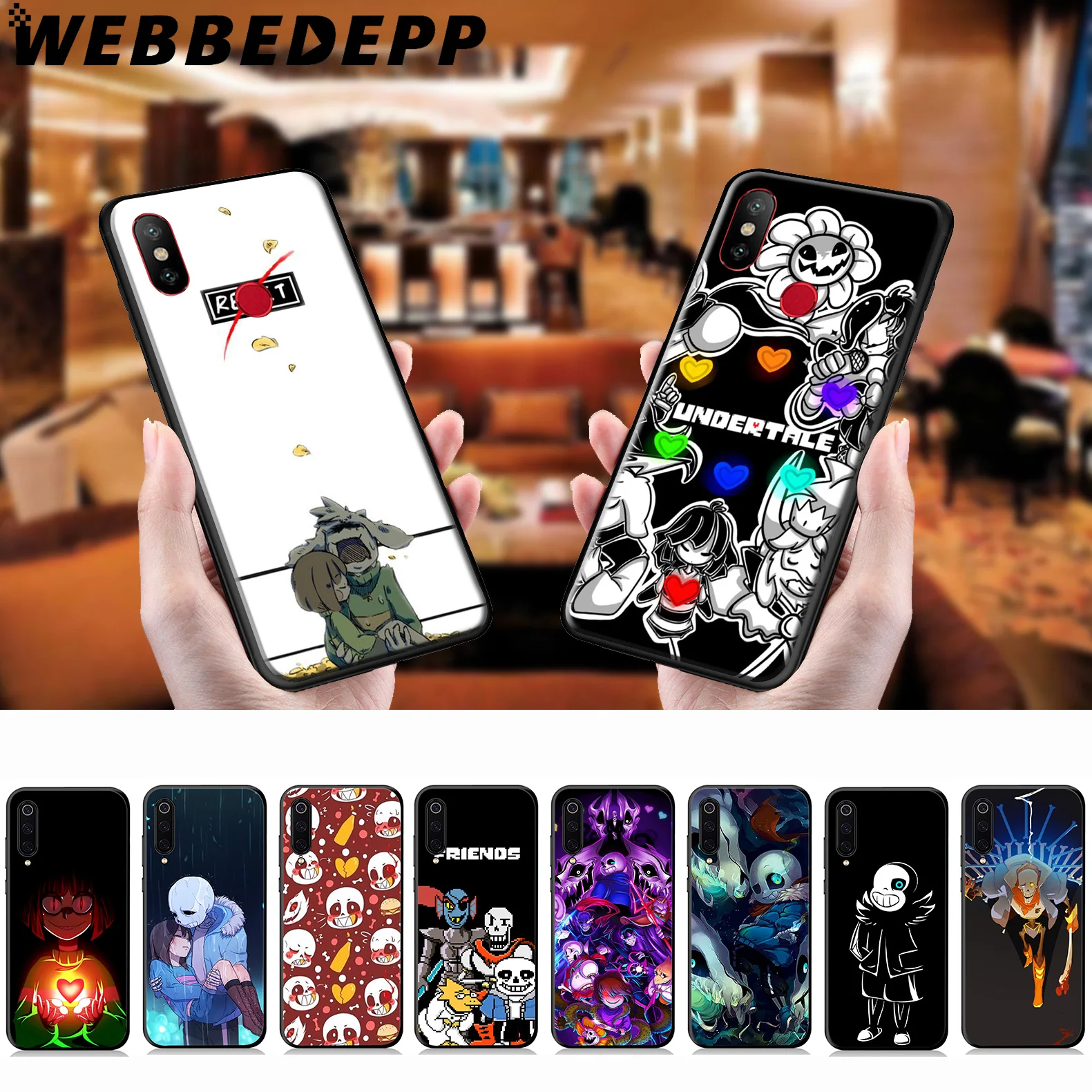 WEBBEDEPP Bad Time Undertale мягкий чехол для Xiaomi Mi 9T 9 8 SE 6 A1 A2 A3 Lite MiA1 MiA2 MiA3 F1 MAX 3 Mi8 CC9E CC9 |