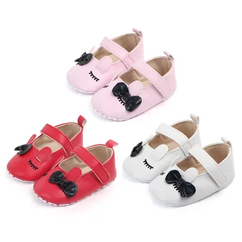 

Spring Autumn Baby Shoes Cartoon Bunny Newborn Girls Boys Anti-Slip First Walkers Soft Bottom Non-slip Toddler Shoes