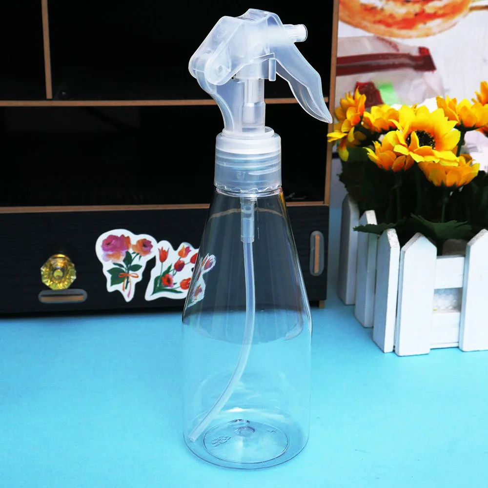

200ML Plastic Spray Bottle Transparent Makeup Moisture Atomizer Pot Fine Mist Sprayer Bottles Hair Hairdressing Tools