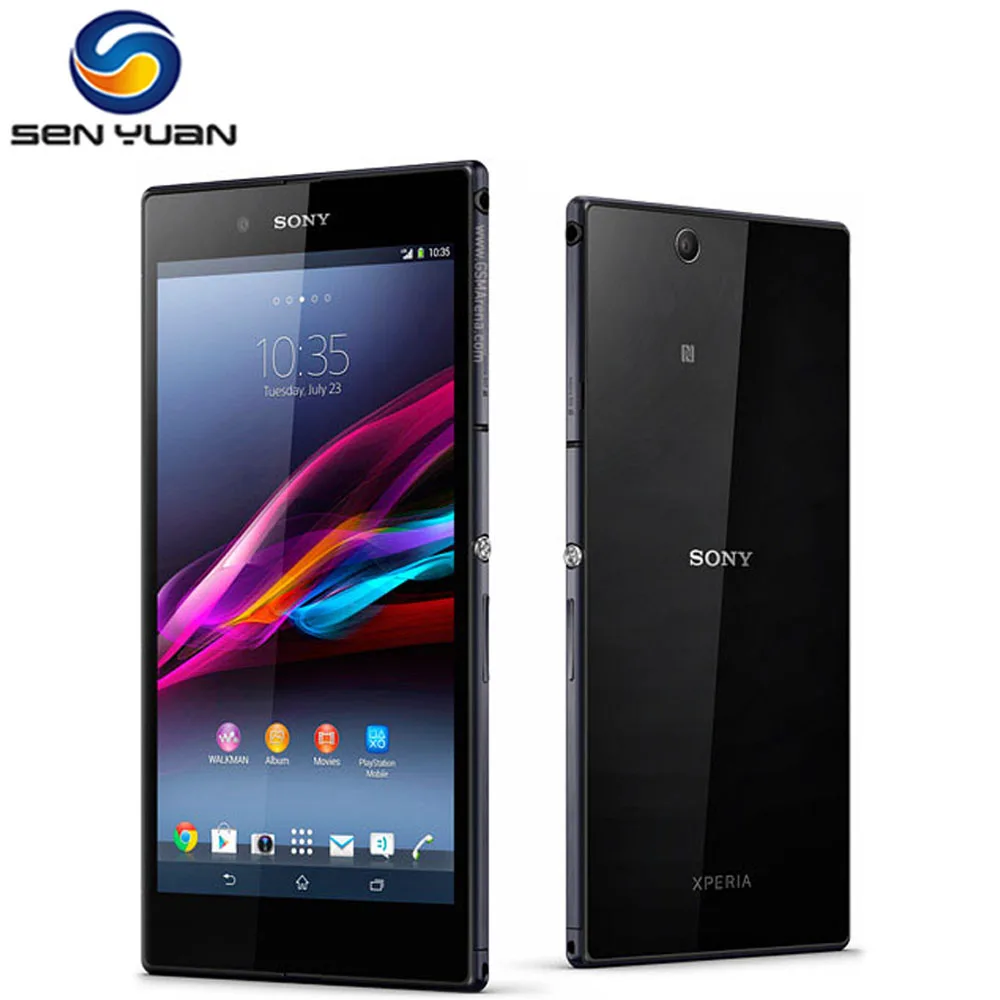 Оригинальный разблокированный сотовый телефон Sony Xperia Z Ultra C6833 мобильный экран 6 4