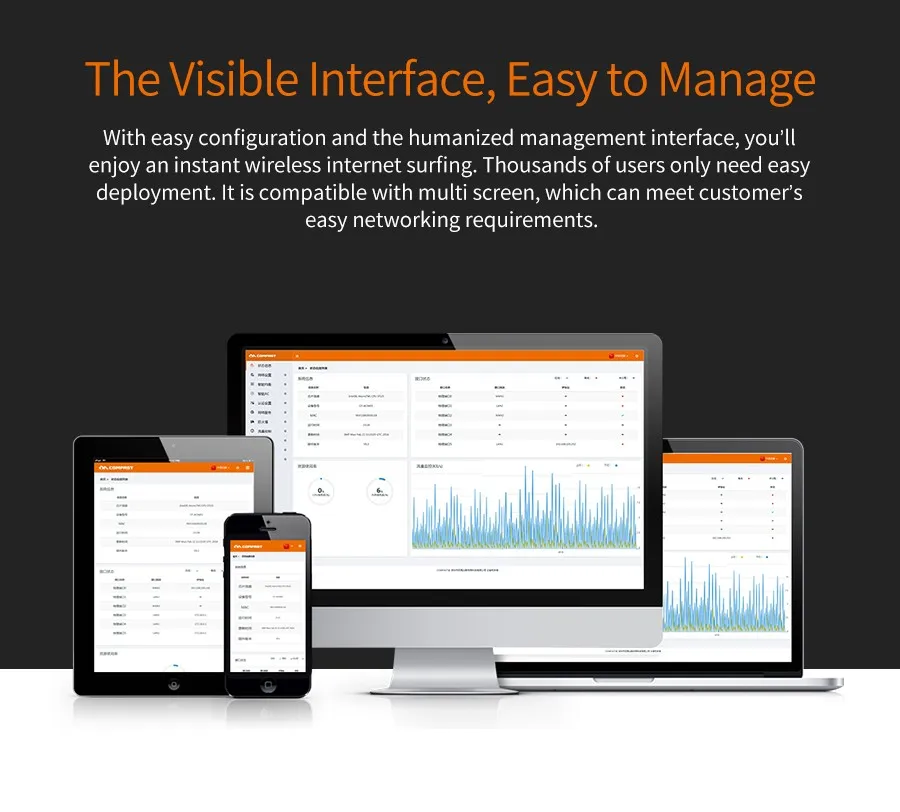 Wifi Ceiling AP Wall-mounted Access Point 300Mbps High Power Wi-fi Coverage 48V POE Power Adapter Wireless Indoor Ceiling AP