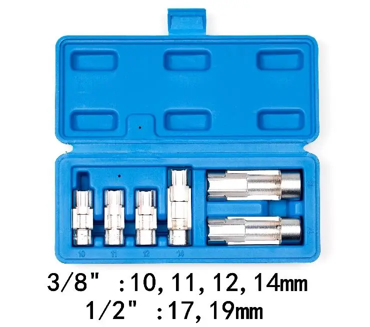 

Hexagonal opening of tubing sleeve wrench 10,11,12,14,17,19,21mm open end flare nut wrench set
