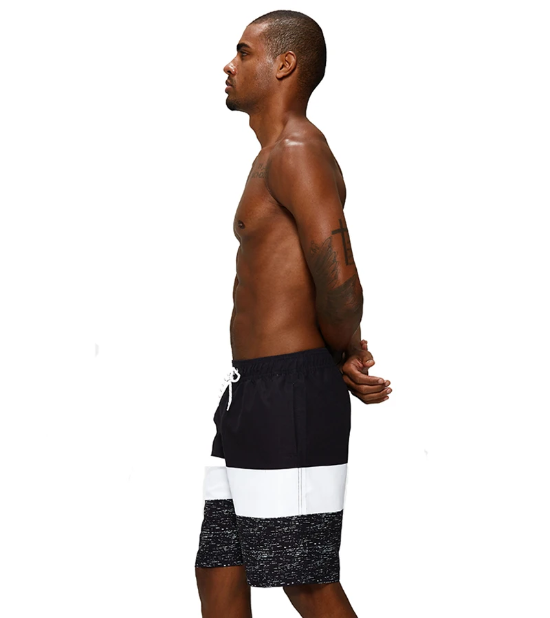 Datifer New Men's summer gradual change color beachwear high quality comfortable Board short homme swimming trunks