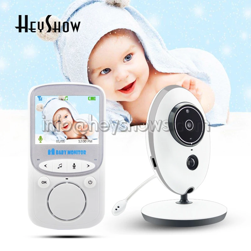 VB605 Senza Fili 2.4 pollice LCD A Colori Audio Video Baby Monitor Citofono IR LED Portatile Del Ba