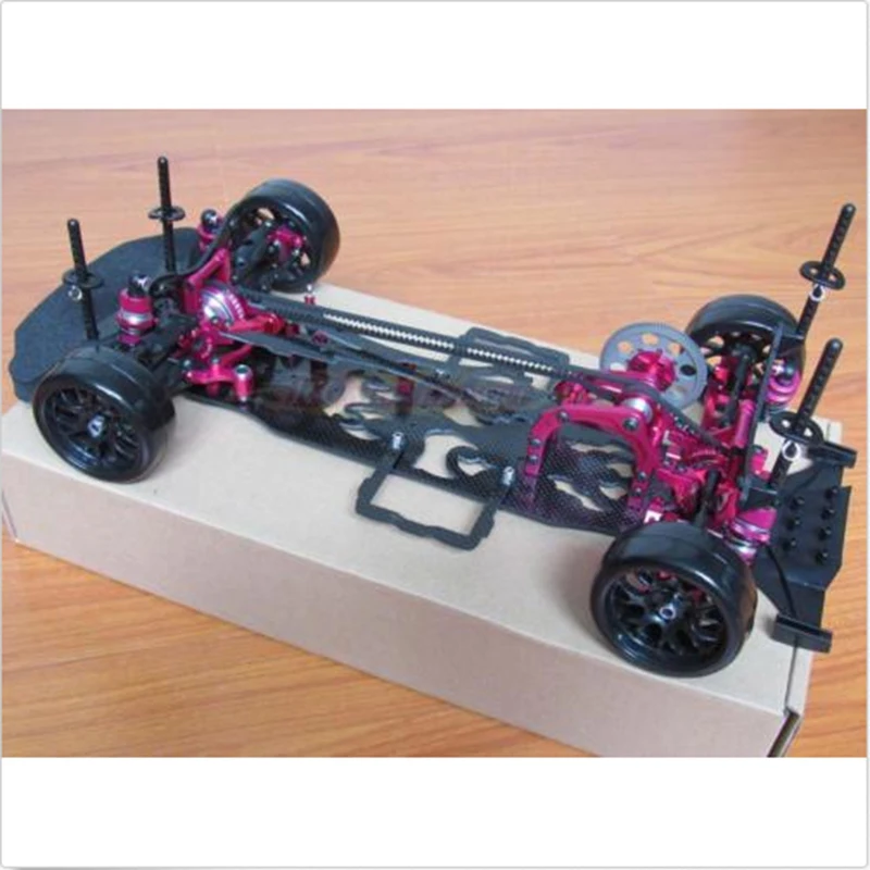 1/10 сплав и карбон SAKURA D4 AWD EP Drift Racing Car Frame Kit # KIT D4AWD|sakura d4|sakura d4 awdcar frame |