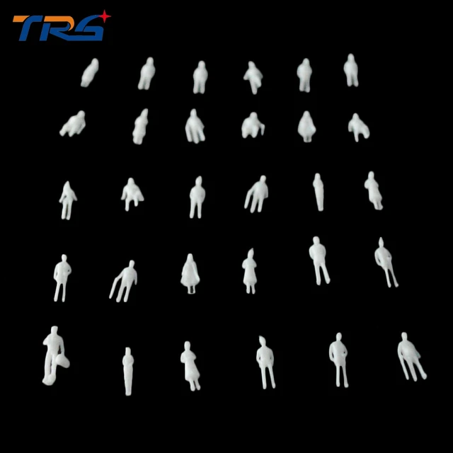 Pcs White Unpainted Architectural Model Figures People Sale Pcs White Unpainted Architectural Model Figures People Sale