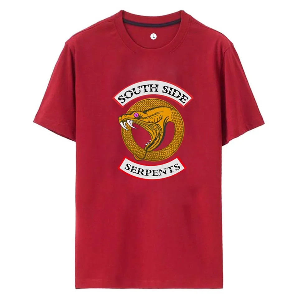 NEW Trendy Riverdale Men/Women Summer T-Shirt Personality Hipster Like Comfortable Soft Cotton Unisex Tops Tees RU Free Shipping Tops