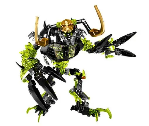 Продажа Bevle 2017 XSZ 614 Биохимический воин Bionicle умарак Разрушитель строительный блок игрушки совместим с Bela Bionicle 71316