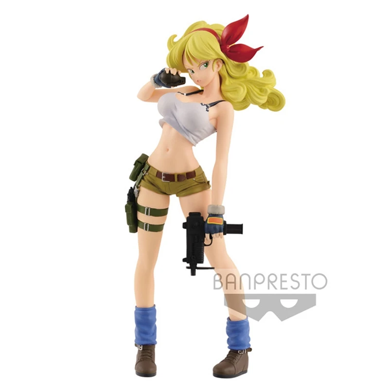 WSTXBD Оригинал Banpresto Dragon Ball Z DBZ блеск и Гламурные GG Lunchi ПВХ фигурка Brinquedos игрушки